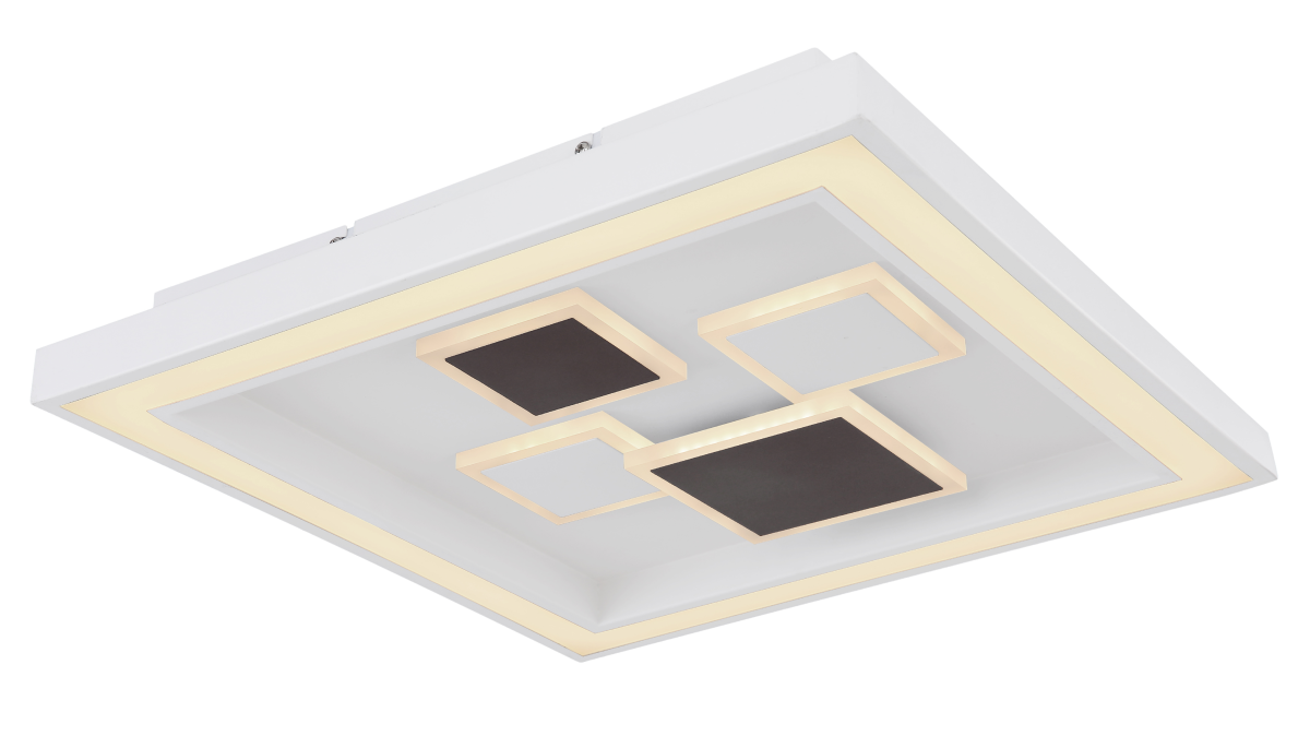 Globo 2-flg LED Deckenleuchte Nolo