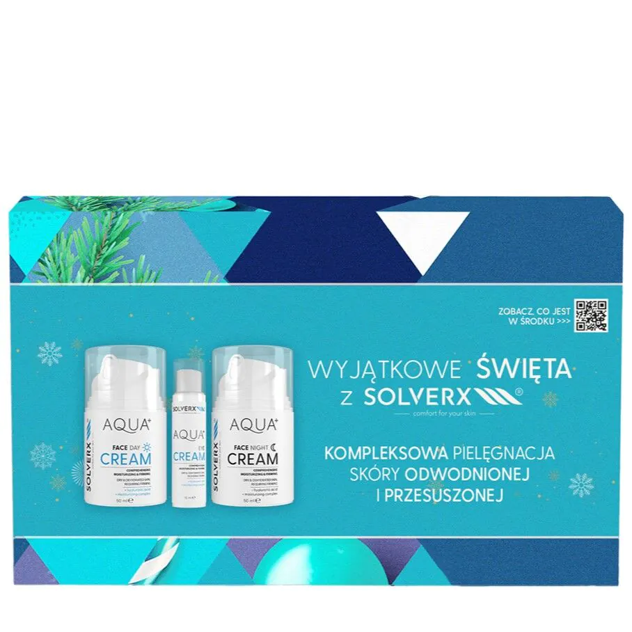 Solverx Aqua+ dermokozmetički set za lice