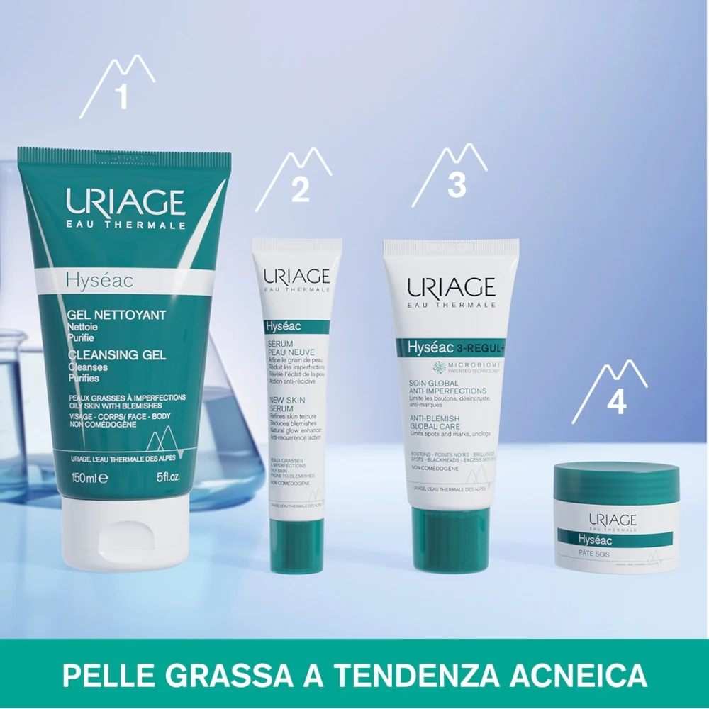 HYSÉAC 3 Regul+ Tratamento Anti-Imperfeições Global - Tratamento Facial Anti-Imperfeições de 24 Horas