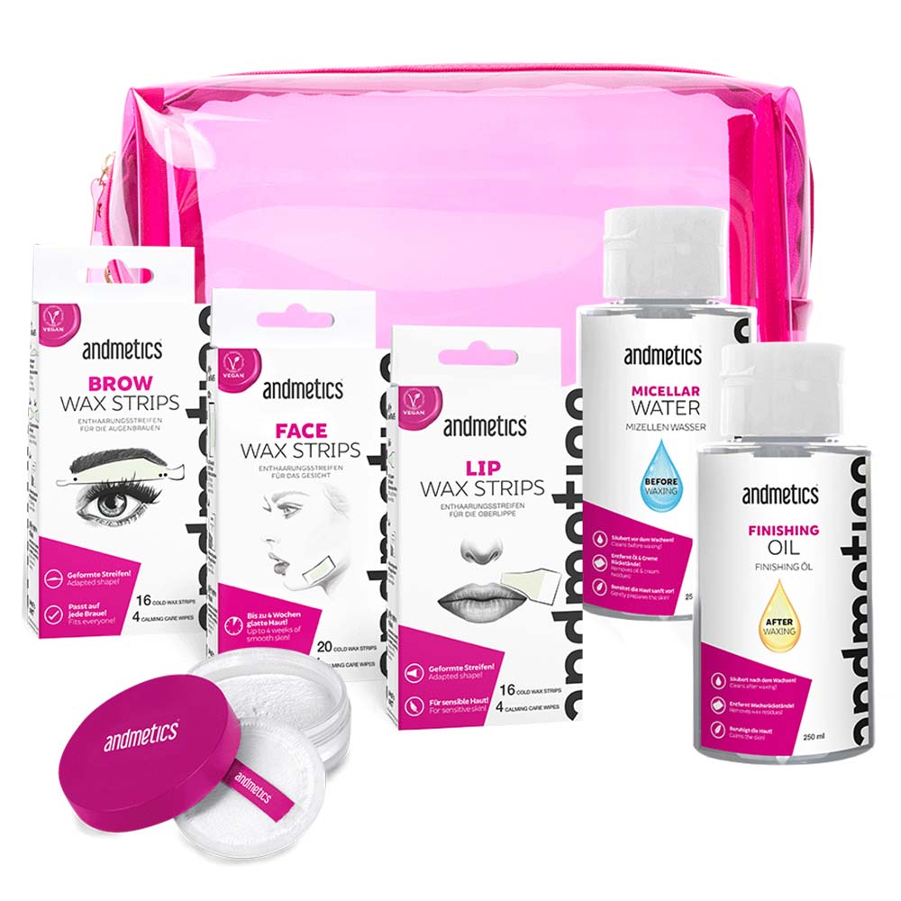 andmetics Face Wax Set