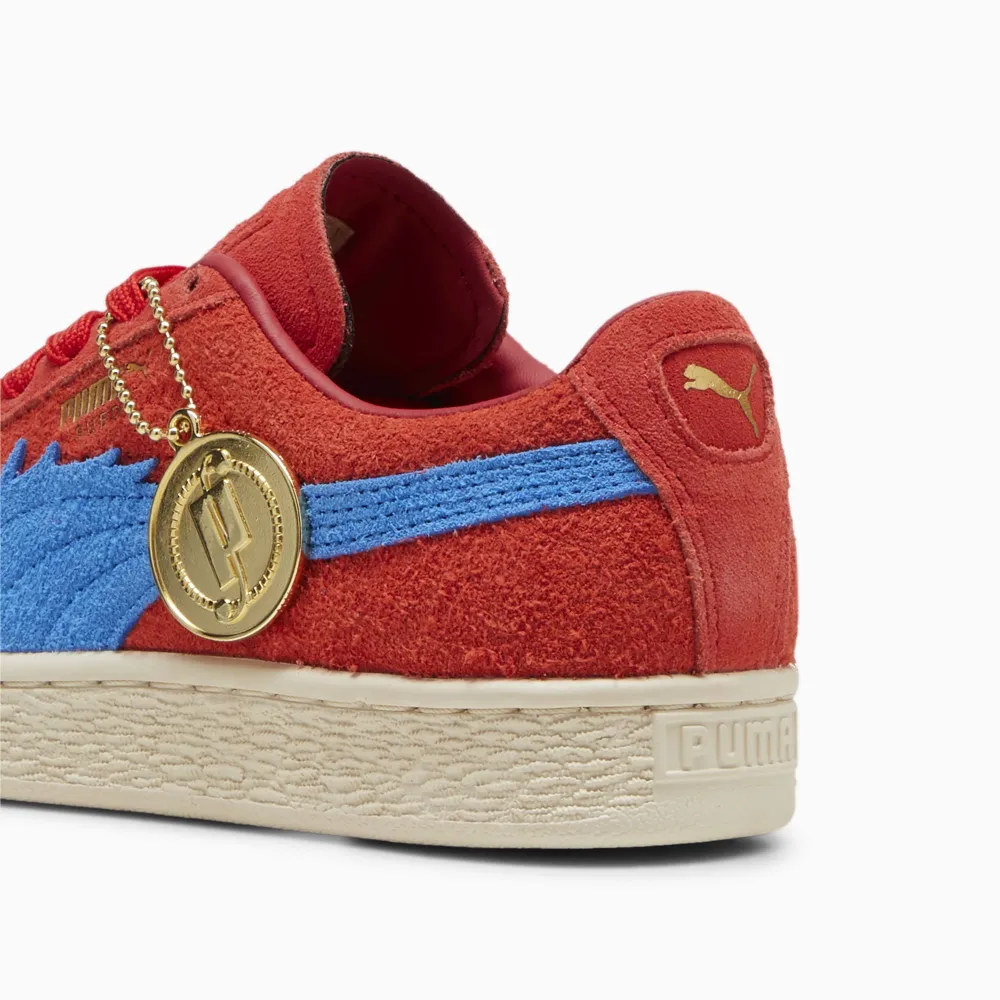 PUMA x ONE PIECE Suede Buggy der Clown Teenager 396648_01 / rot
