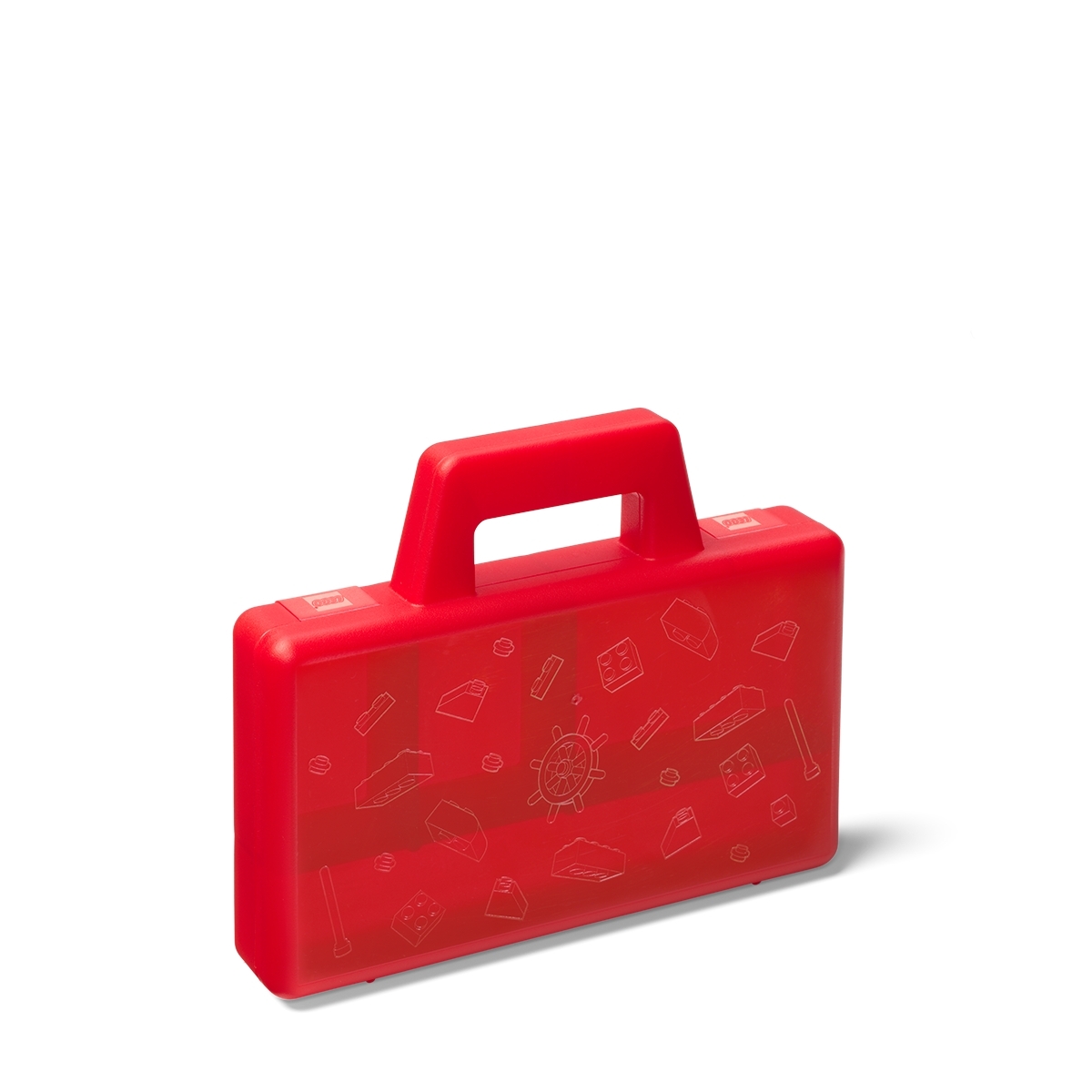 Sortierbox in transparentem Rot 5005769