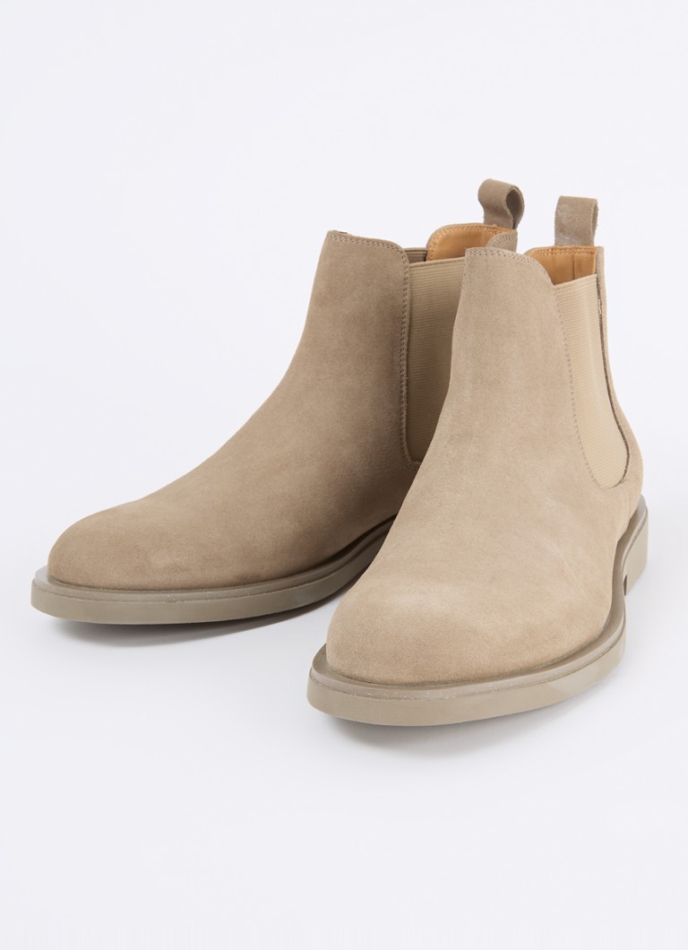 Dune London Cromwells zamszowe botki Chelsea