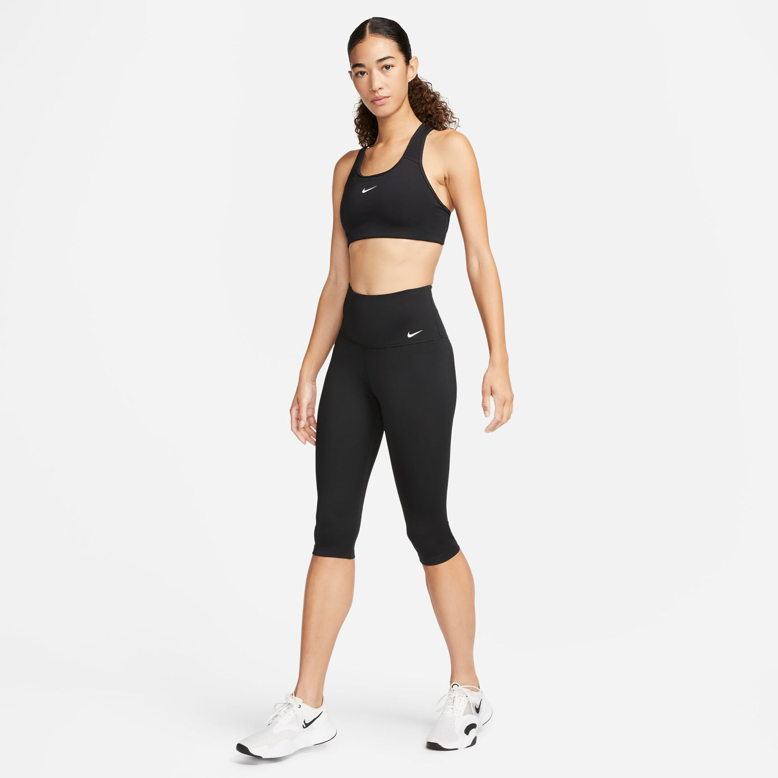 Dri-Fit One Heritage Tight Damen - Schwarz