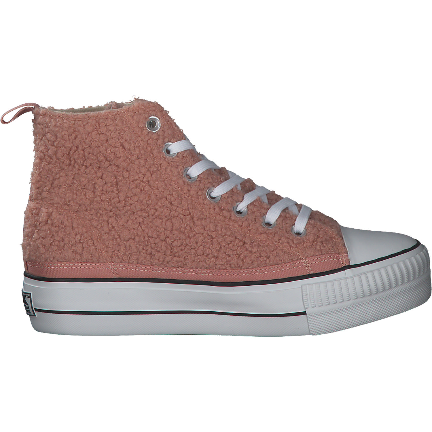 British Knights Kaya Mid B50, Sneakers High, Damen, Altrosa