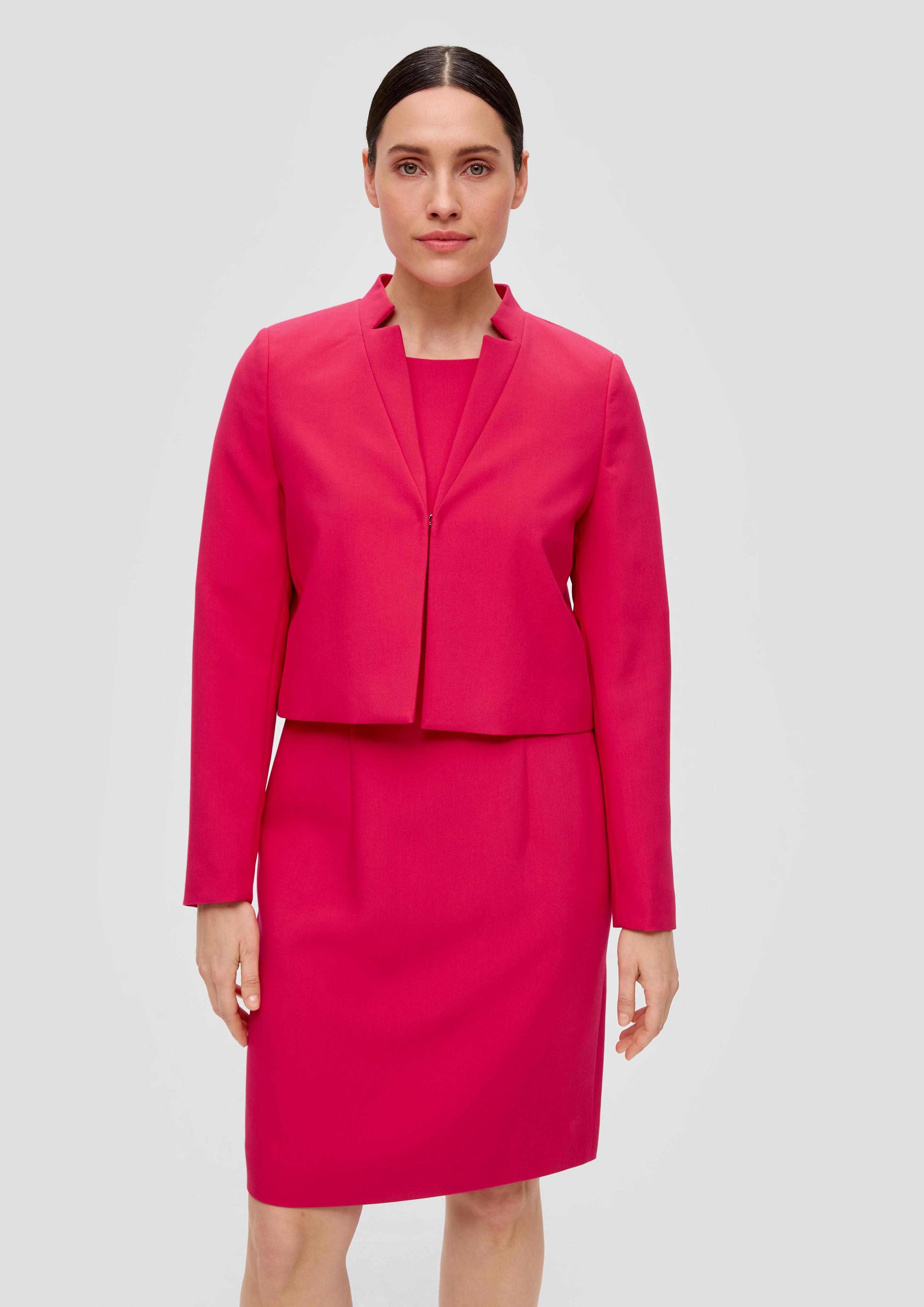 Cropped Blazer mit Haken-Verschluss  2147835-4554