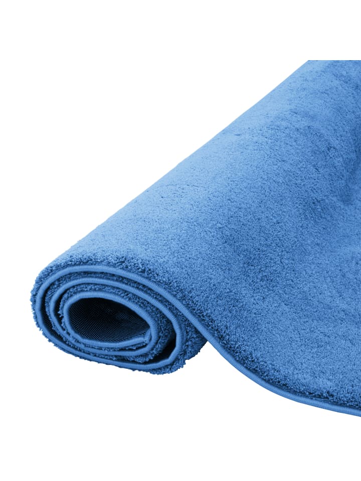 Pergamon Kinderteppich Super Soft Hochflor Silky Kids in Blau günstig kaufen
