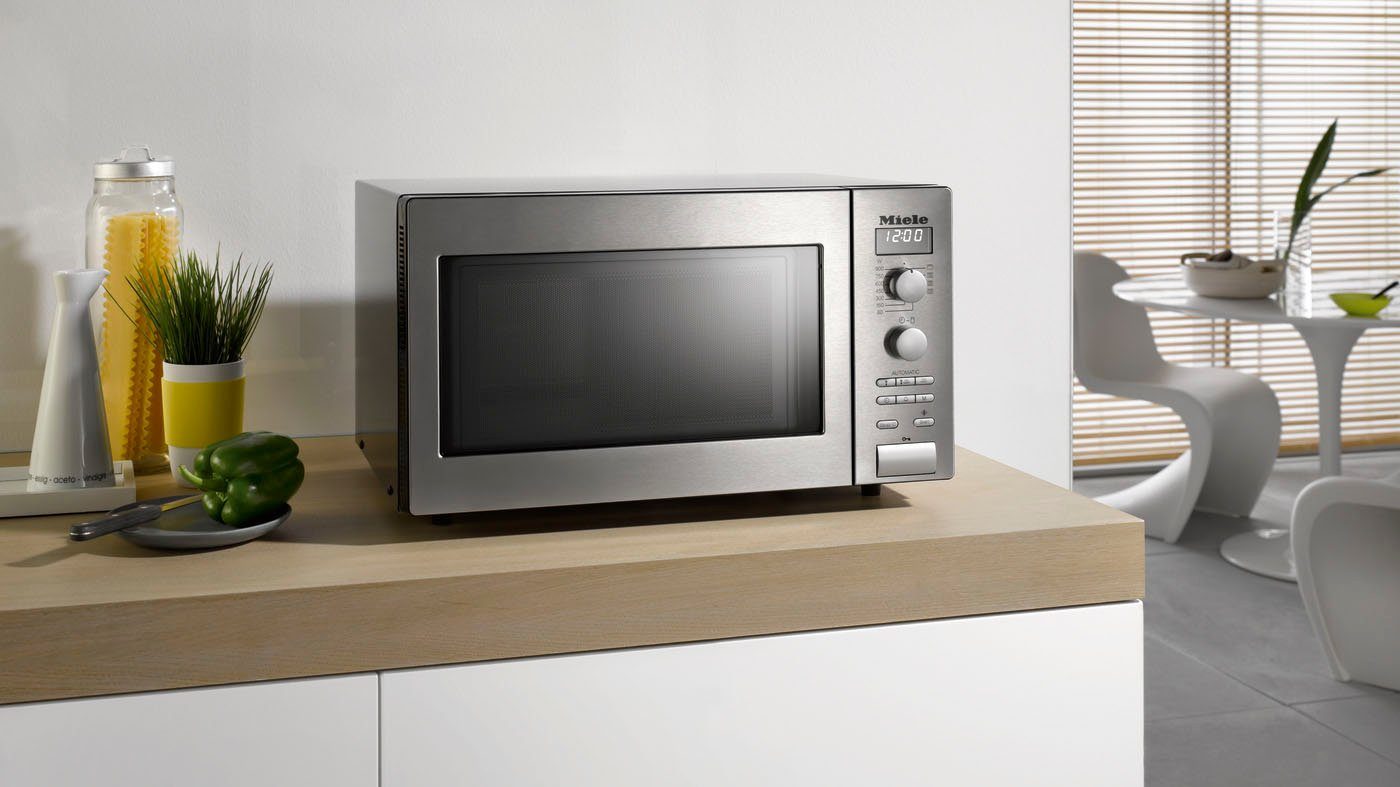Miele Mikrowelle M 6012 SC mit Automatikprogrammen, Grill, Mikrowelle, 26 l