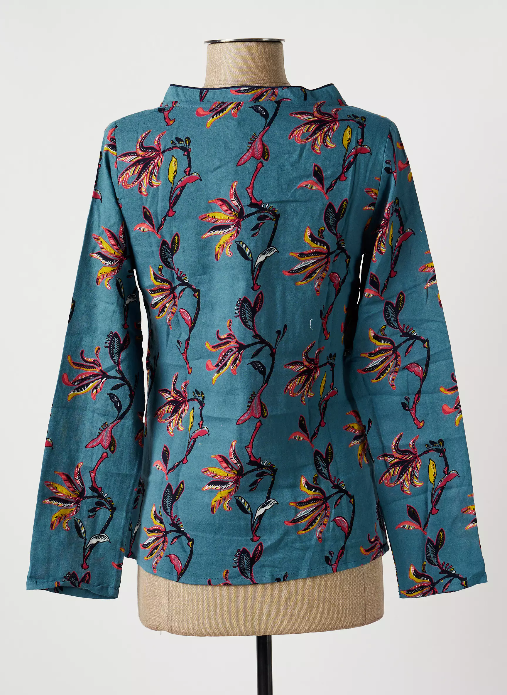 La Fiancee Du Mekong Blouses Femme couleur bleu