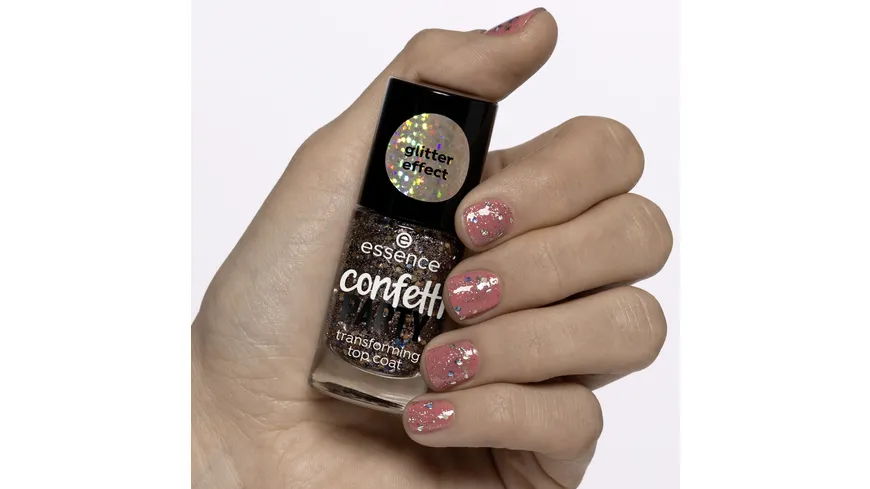 essence Confetti Party Top Coat 8 ml