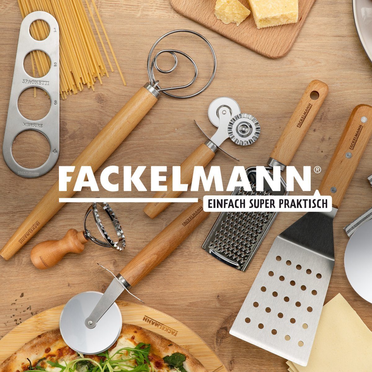 FACKELMANN Schneebesen Pizza & Pasta
