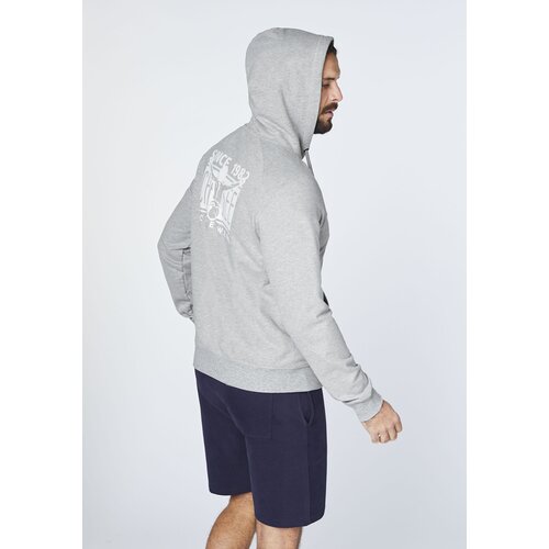 SWEATJACKE MIT  RÜCKENPRINT