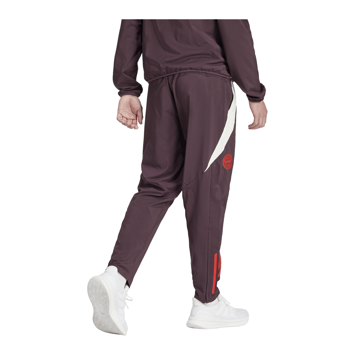 adidas FC Bayern München Prematch Hose 2024/2025 Rot