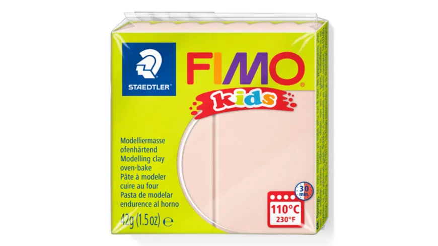 STAEDTLER Modelliermasse FIMO® Kids blassrosa 42 g