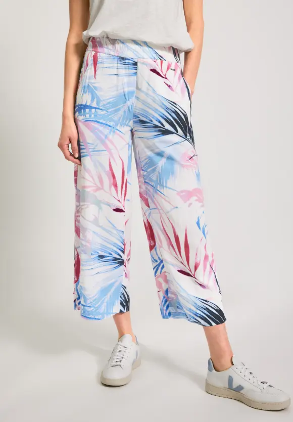 CECIL Casual Fit Hose mit Print