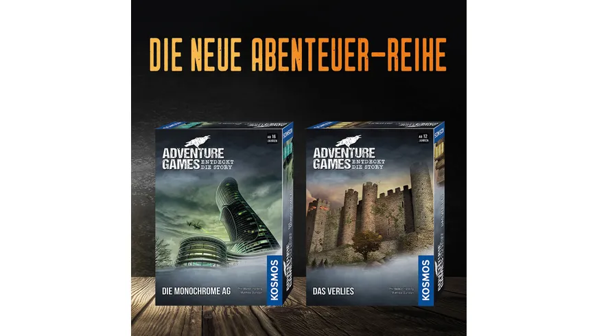 KOSMOS -  Adventure Games - Das Verlies - Entdeckt die Story