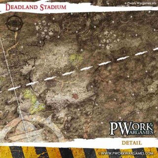 Neoprene Mat: Deadland Stadium 2,4` × 3' (73x92cm)