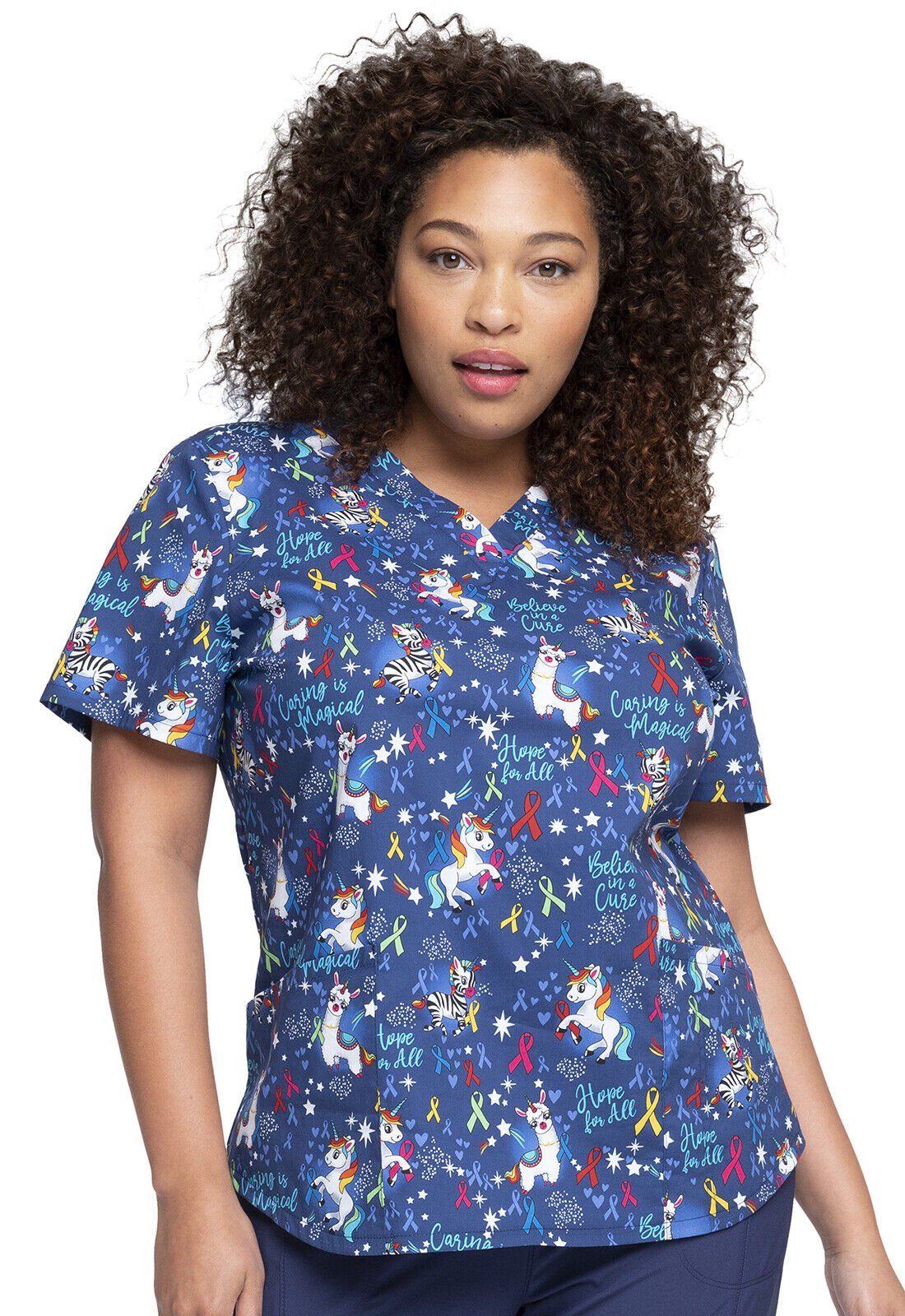 Cherokee Funktionsbluse Bunt bedruckter Damen Kasack 
