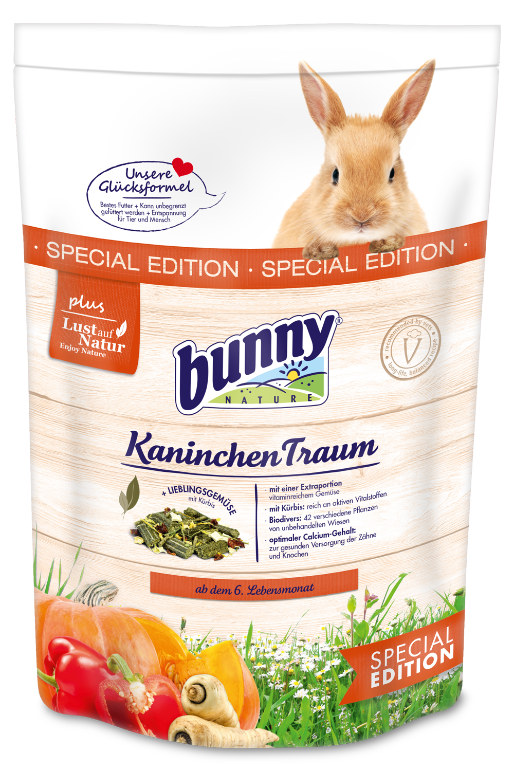 Bunny Hauptfutter Bunny Kaninchen Traum Special Edition 1,5kg
