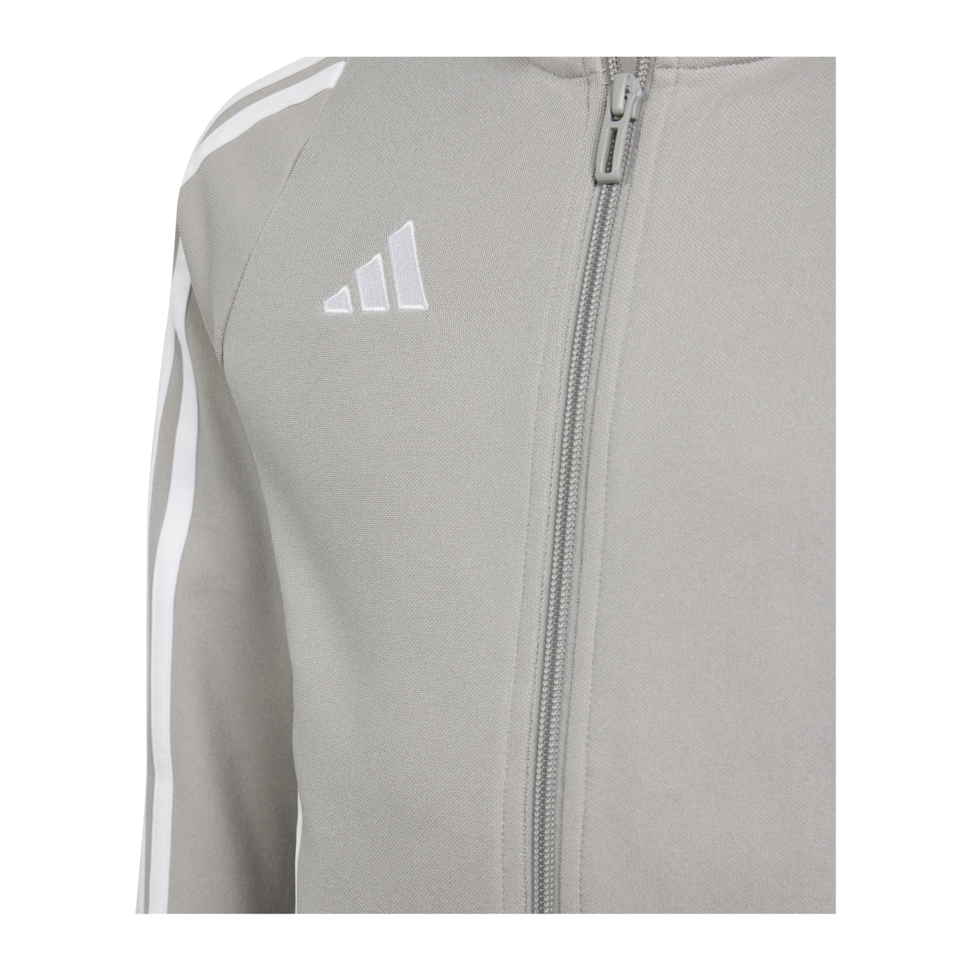 adidas Tiro 24 Trainingsjacke Kids Grau Weiss