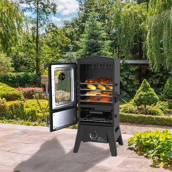 Gasgrill-Smoker