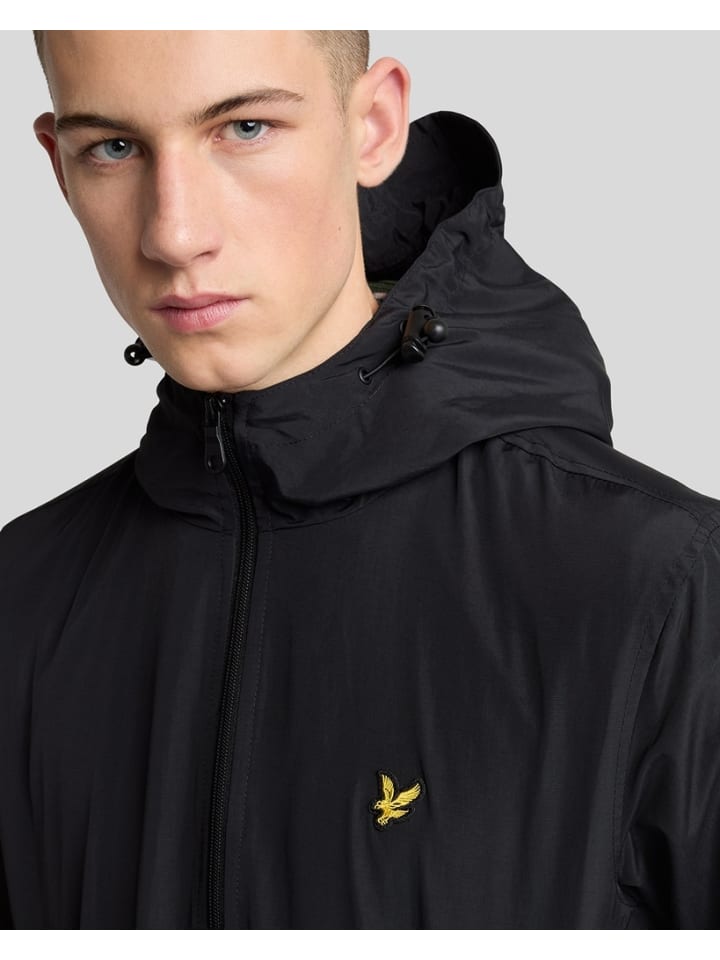Lyle & Scott Windjacke in Schwarz günstig kaufen