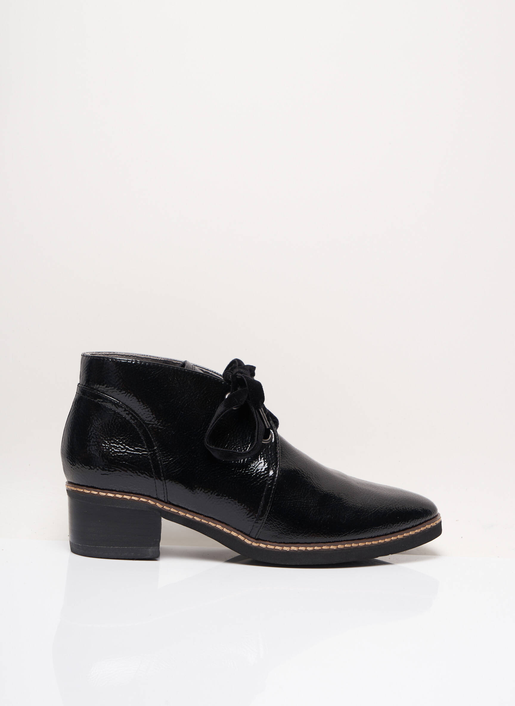 Fugitive By Francesco Rossi Derby Femme couleur noir