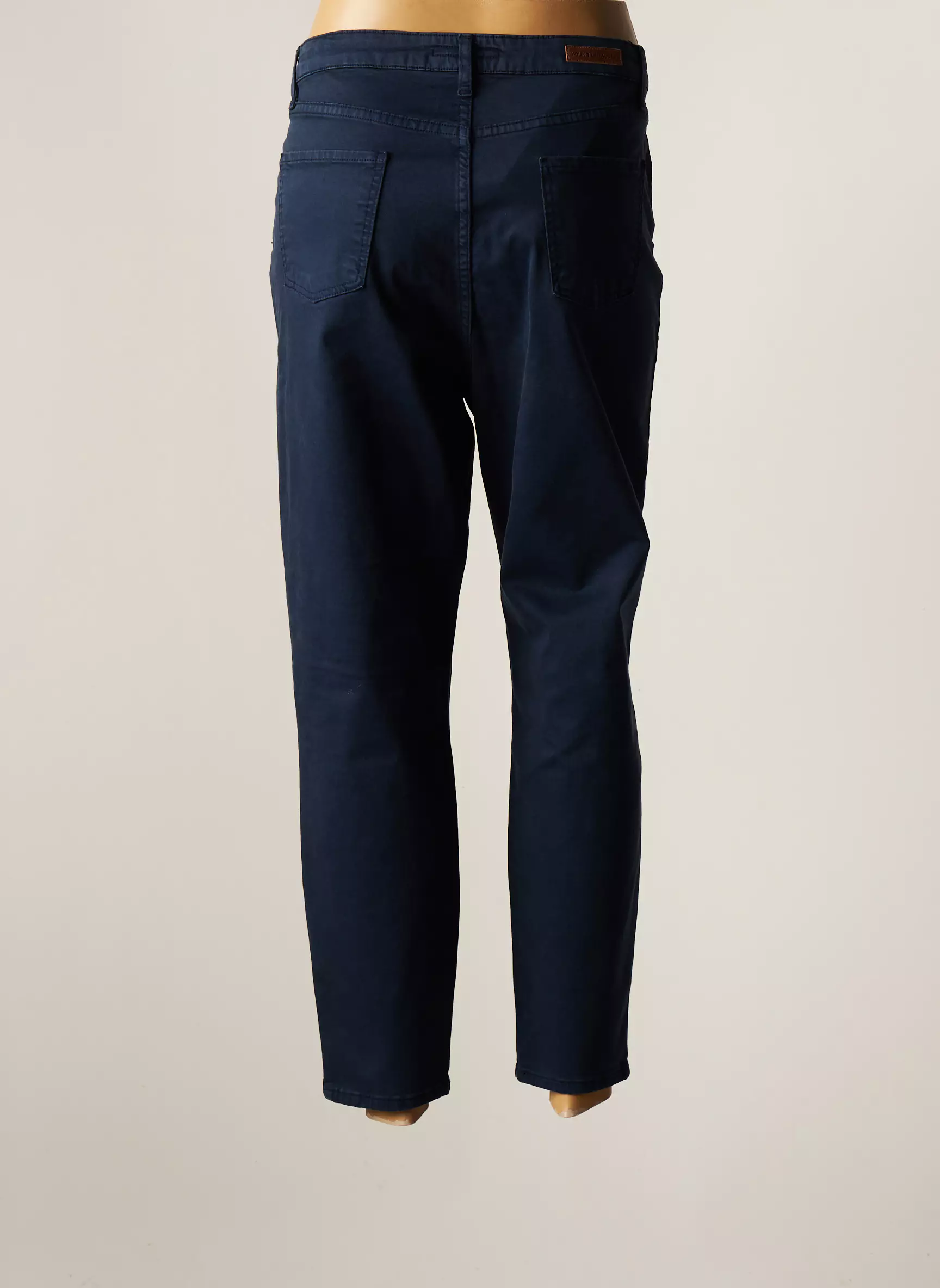 Lcdn Pantalon7 8 Femme couleur bleu
