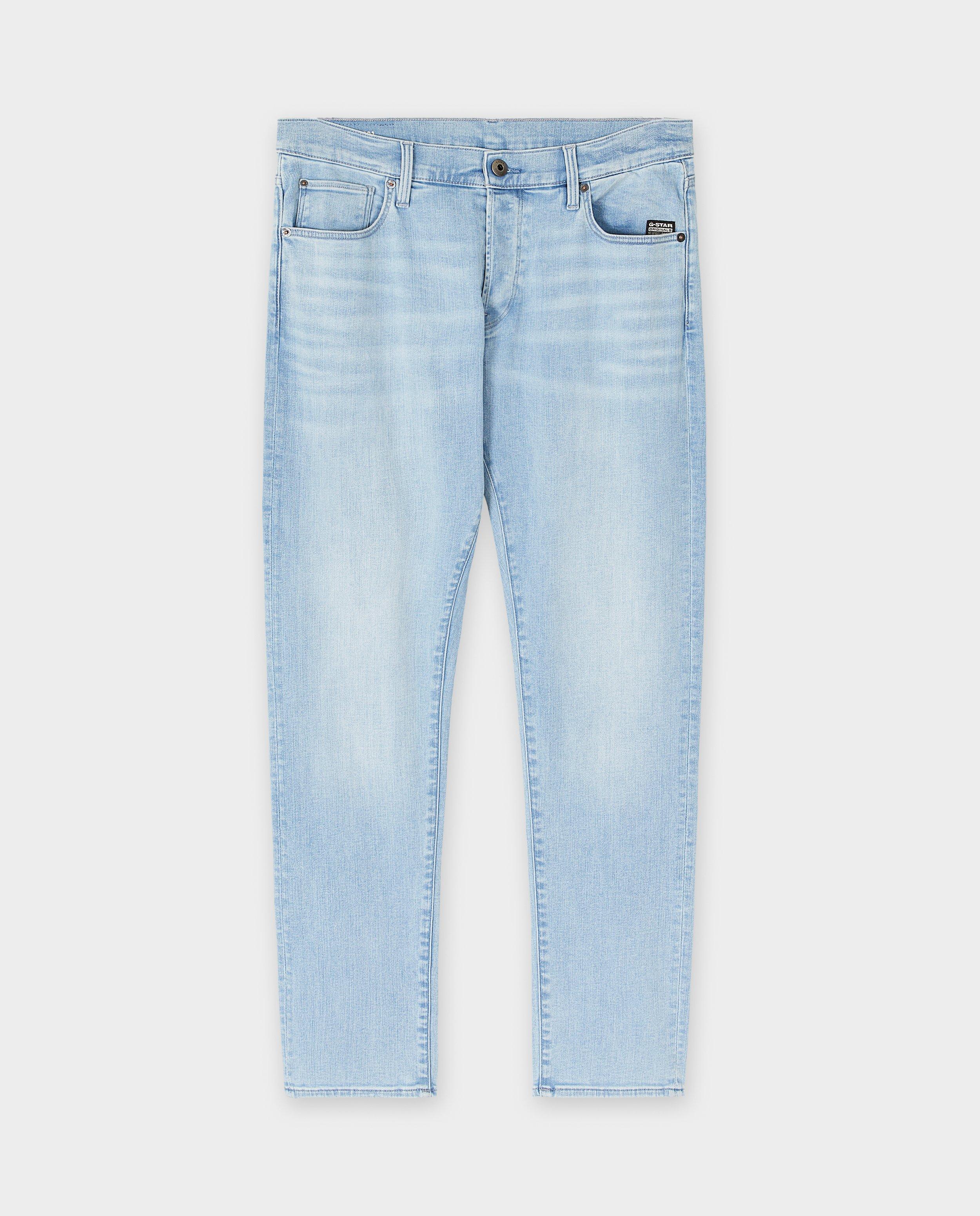 Blugi G-star albastru deschis, croială slim fit, albastru deschis