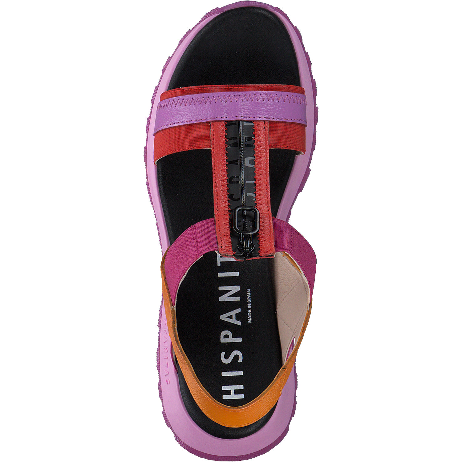 Hispanitas Schuhe Maui HV243308, Keilsandaletten, Damen, Mehrfarbig