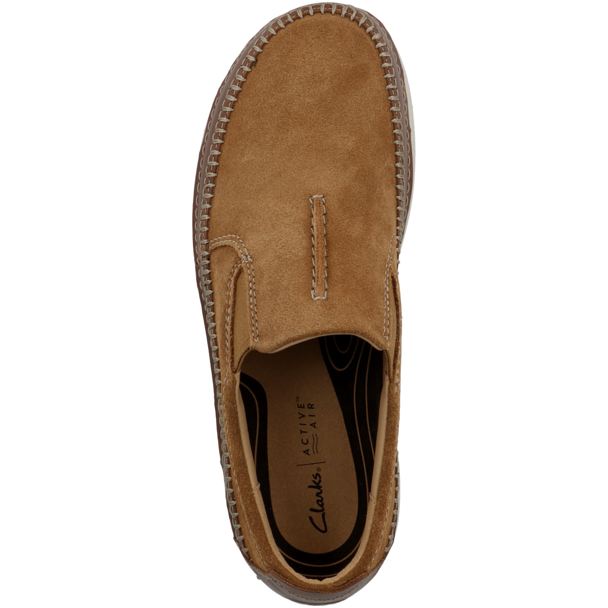 Clarks Nature 5 Walk Slipper dunkelbraun
