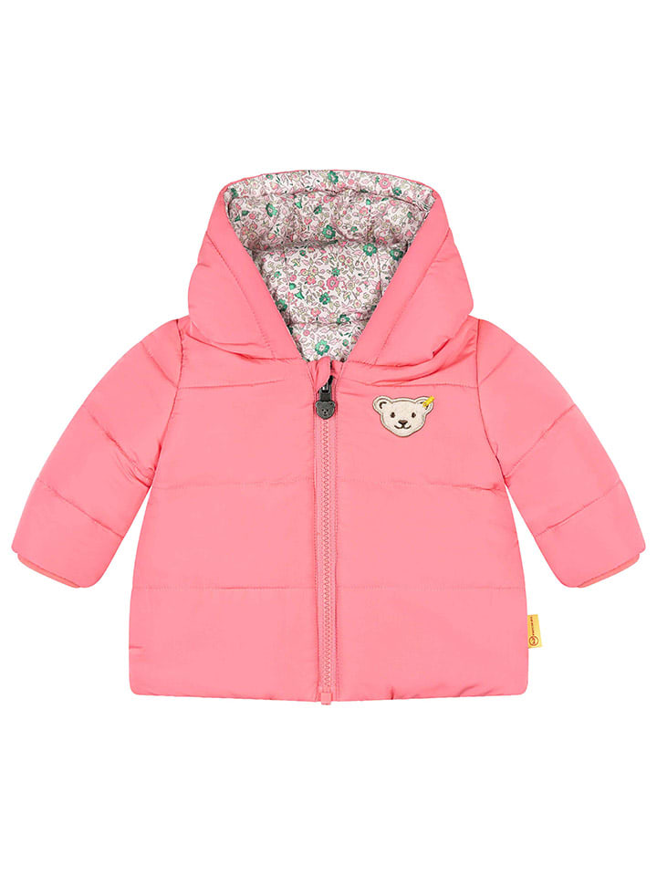 Steiff Wende-Winterjacke in Pink günstig kaufen