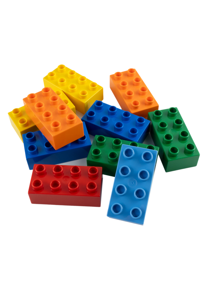 LEGO DUPLO® 2x4 Bausteine Bunt 3011 10x Teile - ab 18 Monaten in blue günstig kaufen Anzahl: 10 Stück