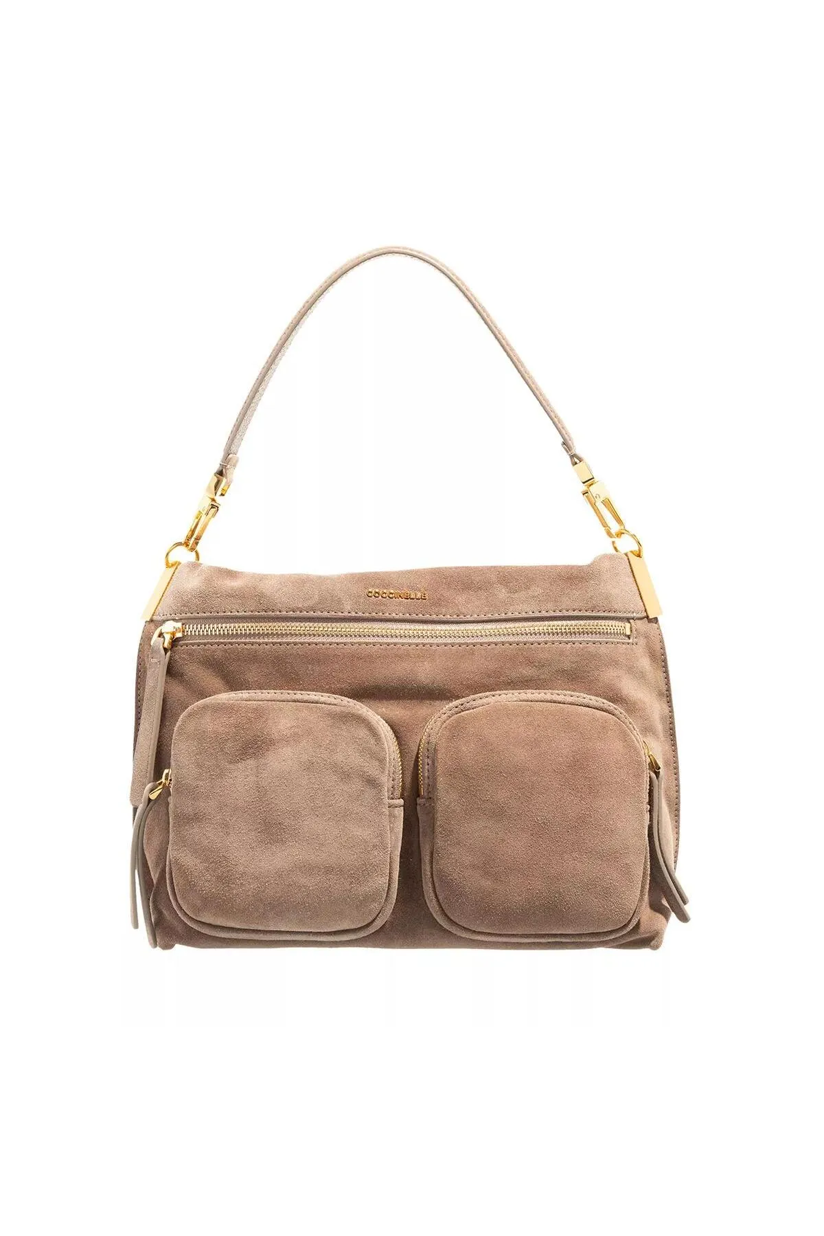 Coccinelle  Hyle Wildleder Warm Taupe