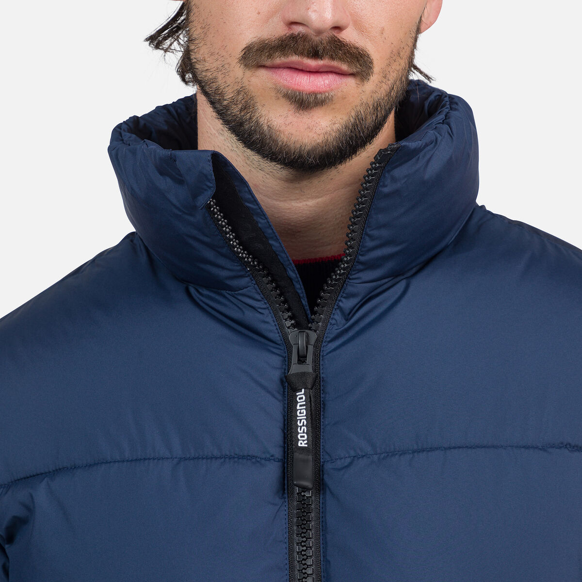 Short Puffy Herrenjacke