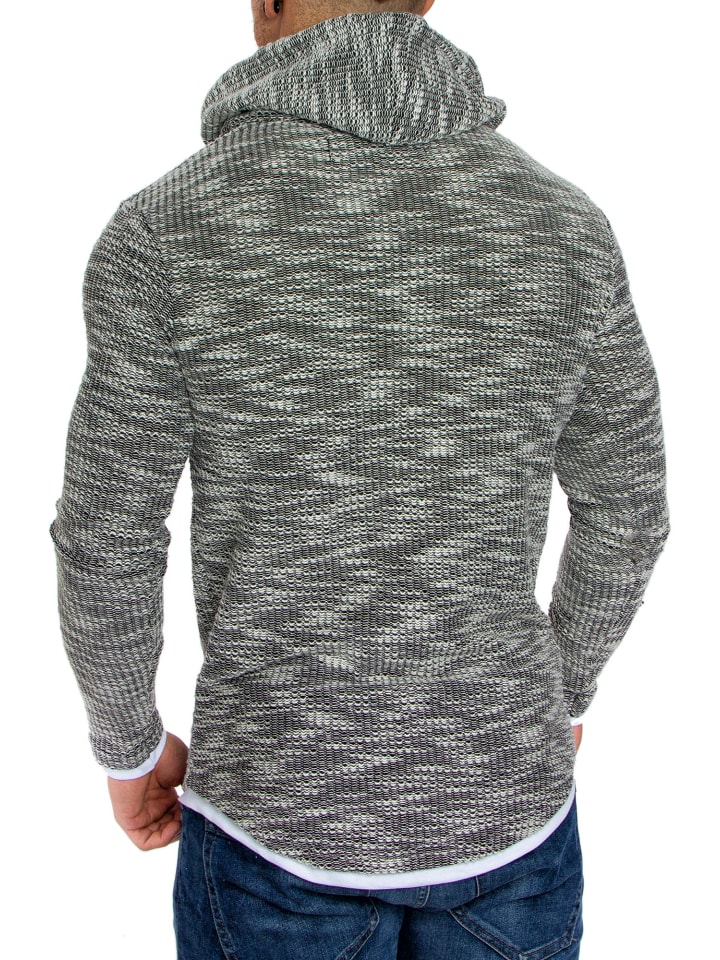 Amaci&Sons Kapuzenpullover LEXINGTON in Schwarz günstig kaufen