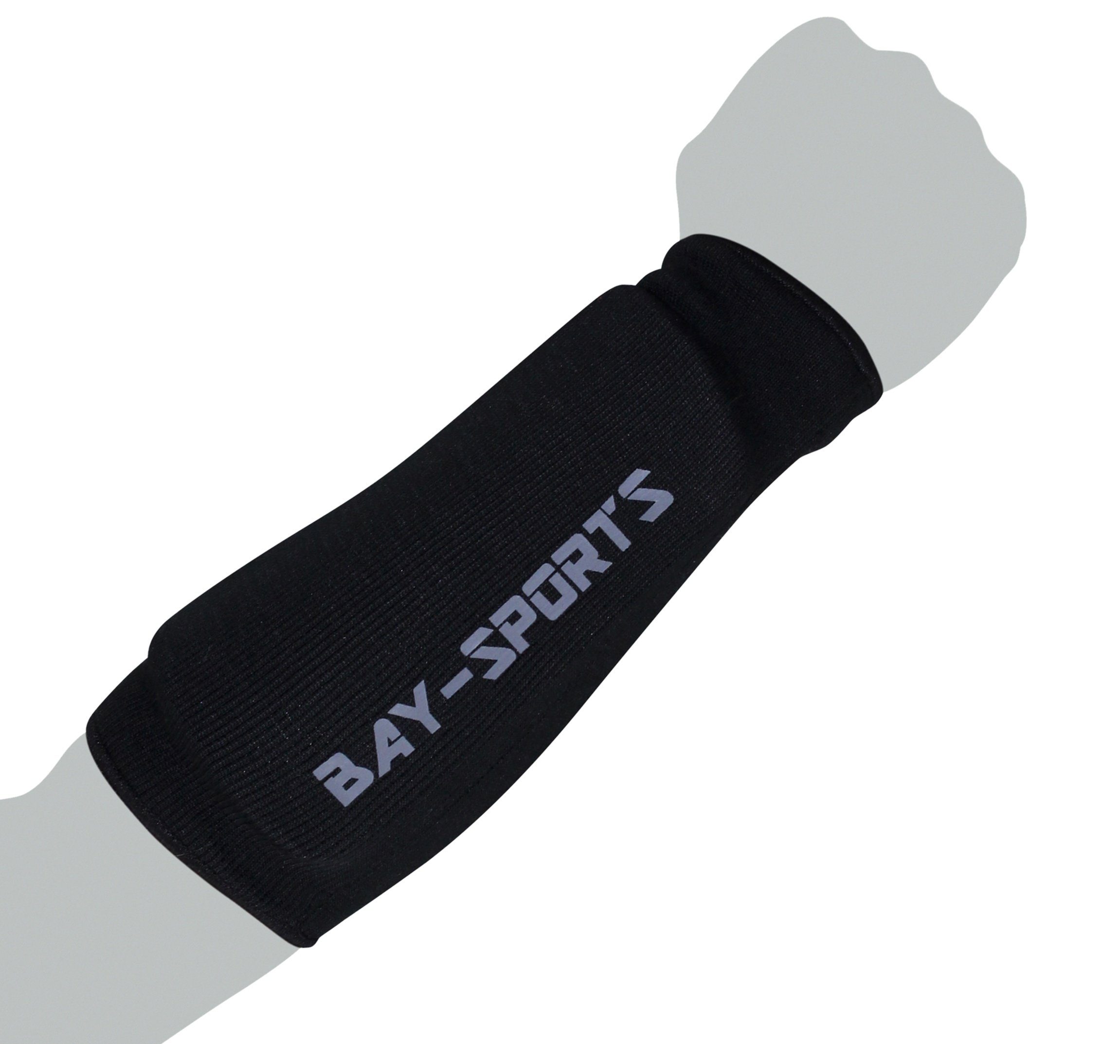 BAY-Sports Armschoner Unterarmschutz Unterarmschoner Unterarmschützer Unterarm IUM, Baumwolle, Waschmaschinenfest, Dauerelastisch, XS - XL