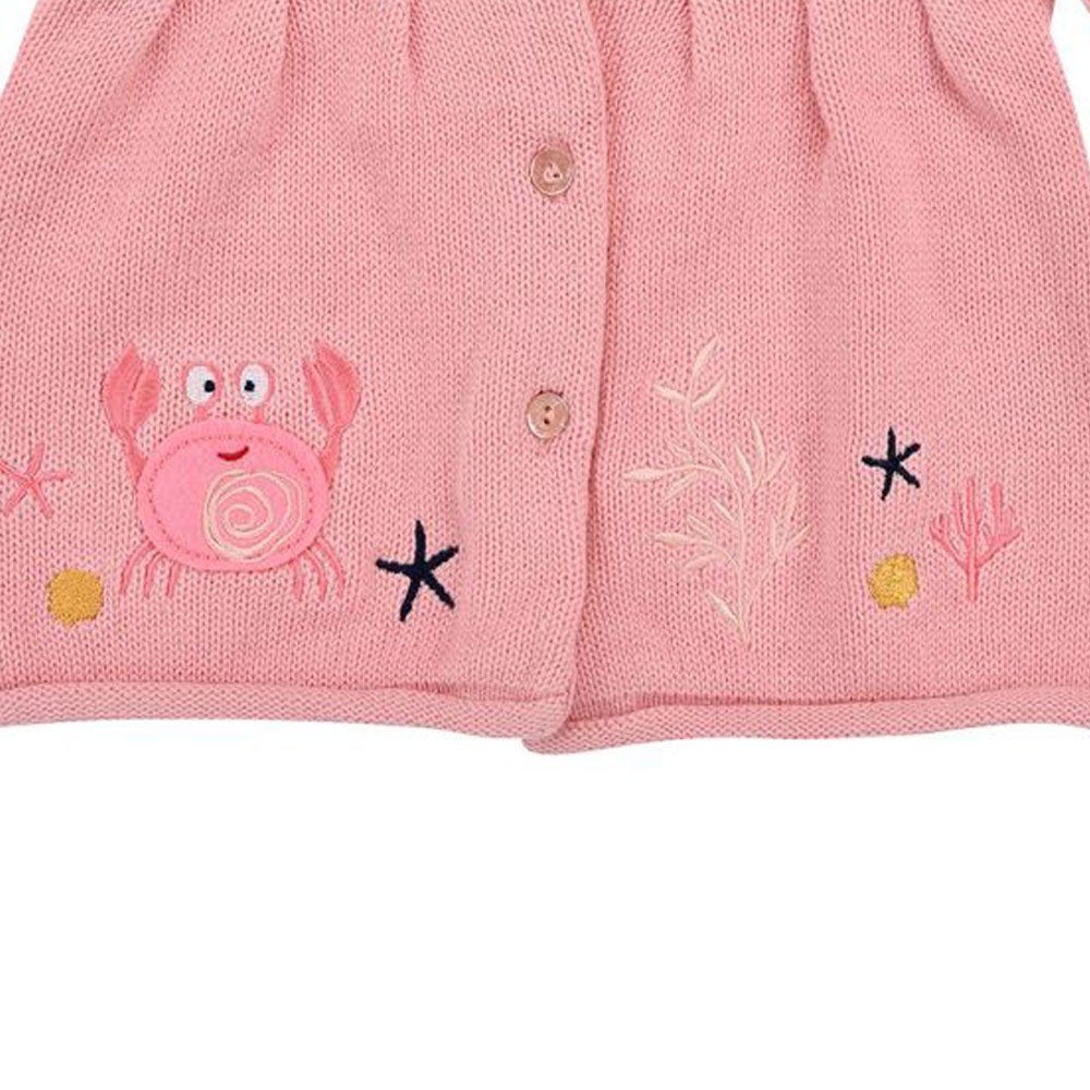 BONDI Strickjacke Baby Mädchen Strickjacke 'Marine Life' 86693, Can