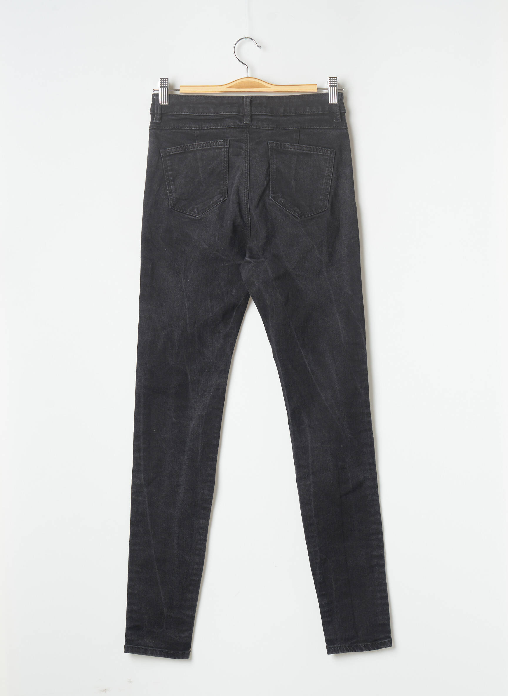 Edc By Esprit Jeans Coupe Slim Femme couleur gris
