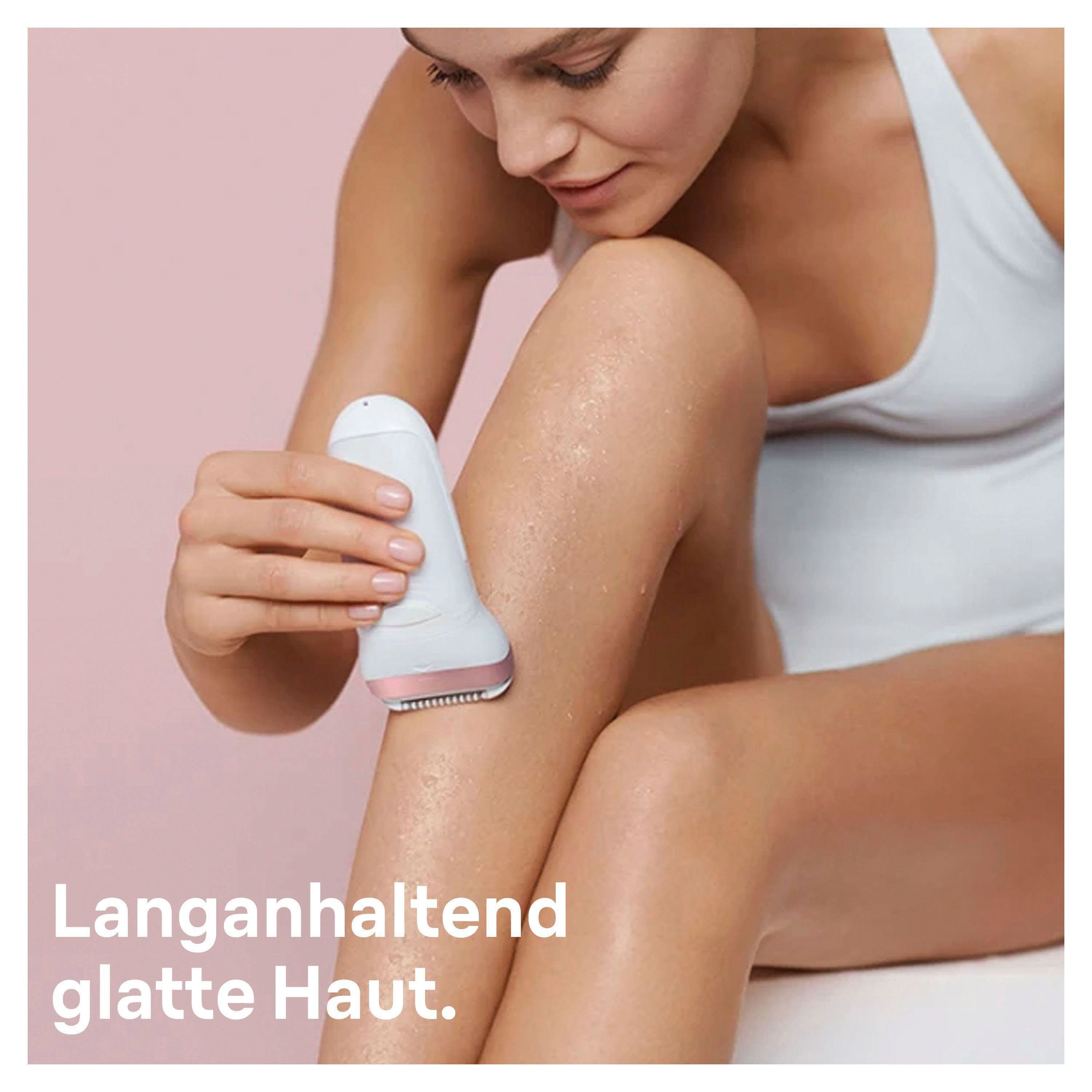 Braun Epilierer Silk-épil 9 9-725, Aufsätze: 4 St., Micro-Grip-Pinzetten-Technologie