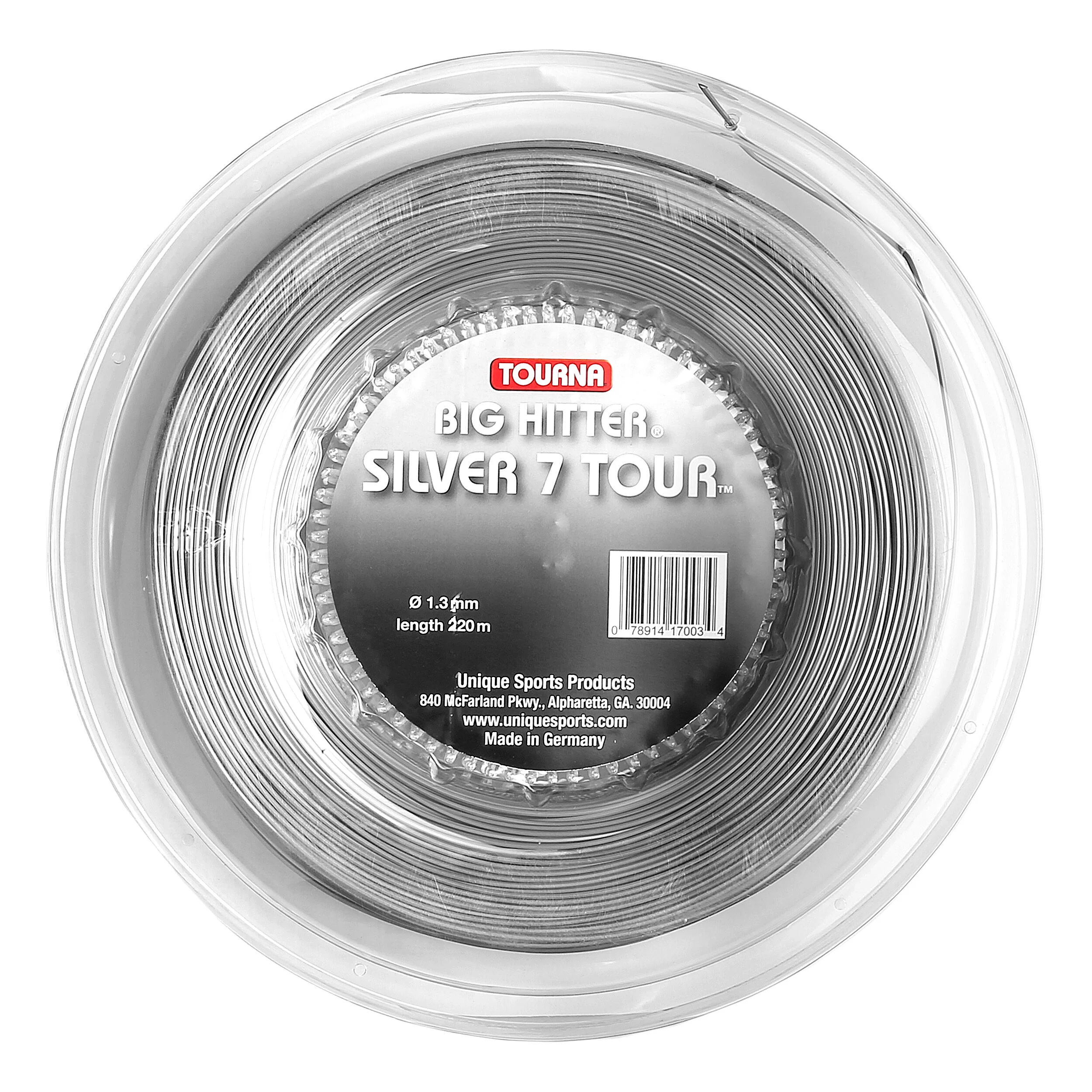 Silver7 Tour Saitenrolle 220m - Silber