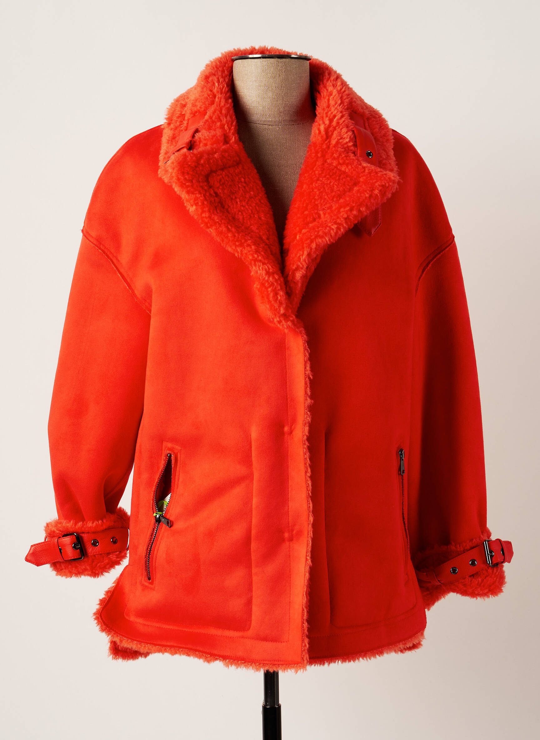 Beaumont Manteaux Courts Femme couleur orange