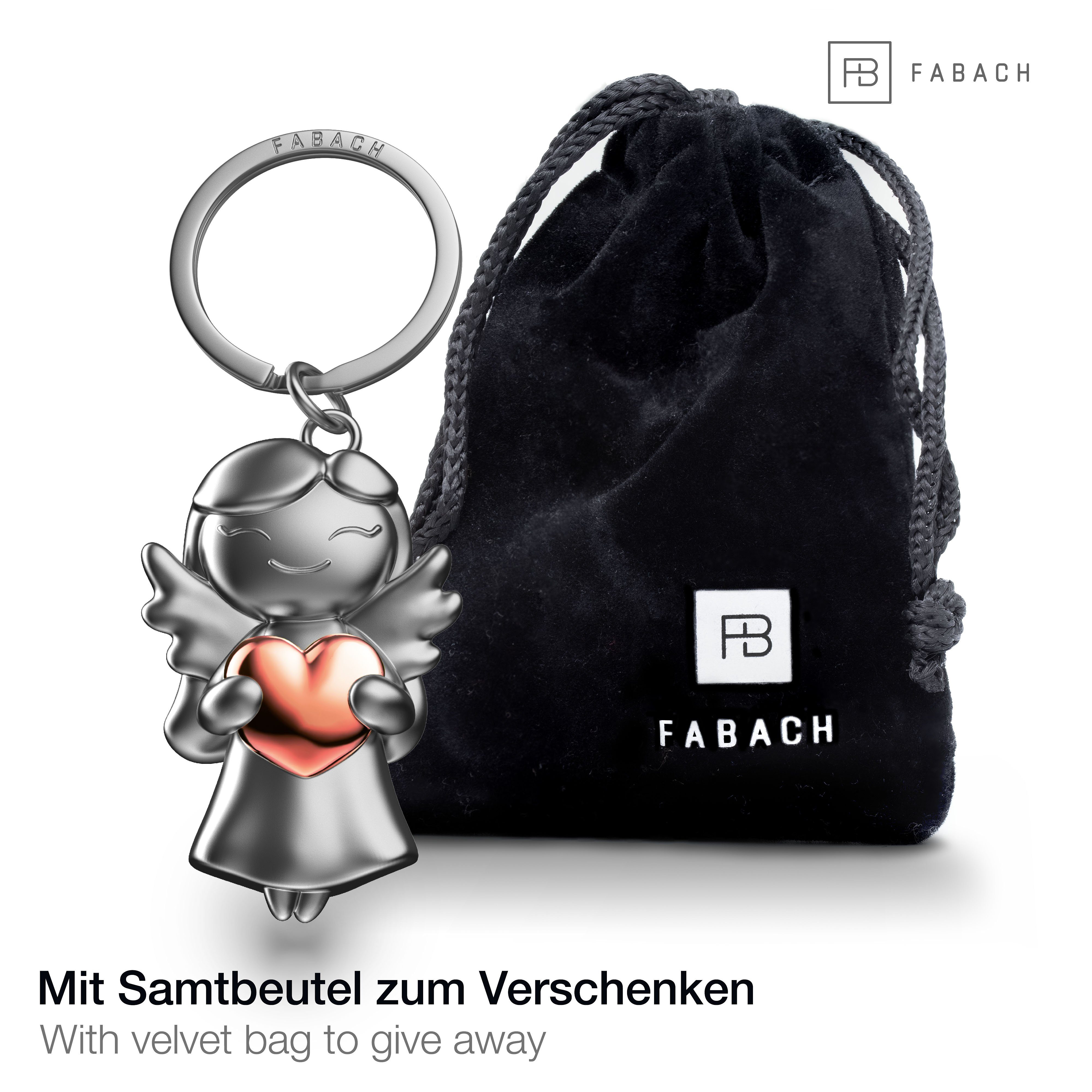 FABACH Schlüsselanhänger Schutzengel 