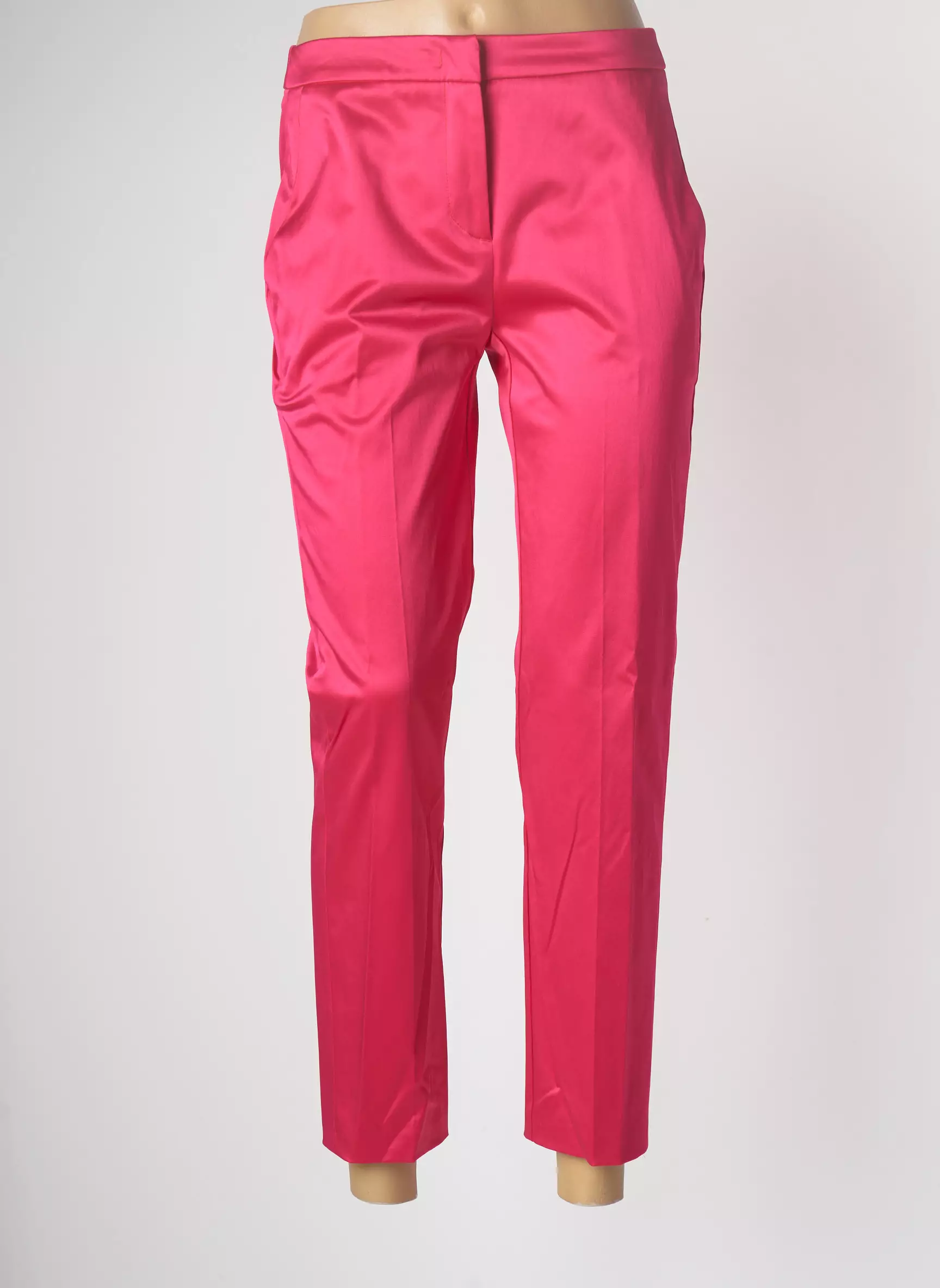 Carla Montanarini Pantalons Chino Femme couleur rose