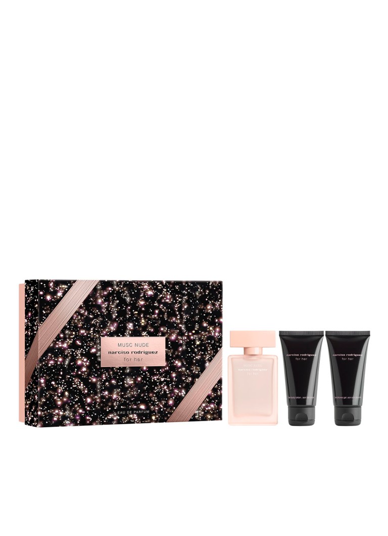 Set cadou Narciso Rodriguez For Her Musc Nude Eau de Parfum - Ediție limitată