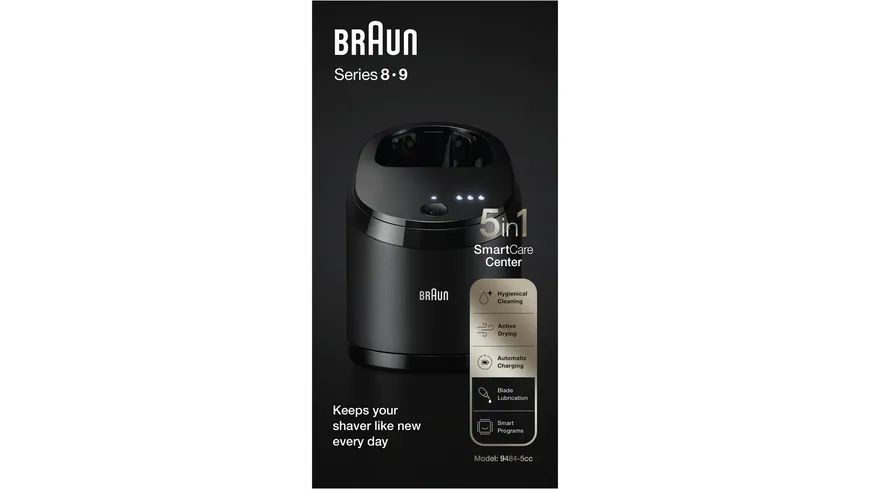 Braun Rasierer elektrisch Reinigungsstation Series 8 & 9 1ST