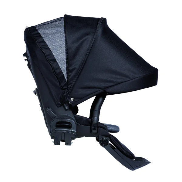 Nordbaby Active Lux Stroller Set Black Ink, Chrome Frame