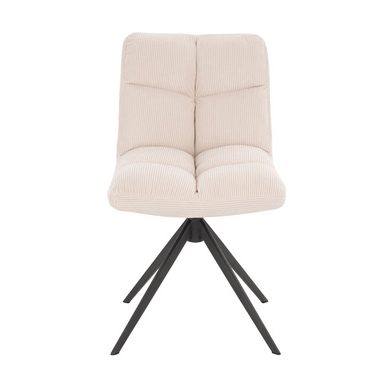 HOME DELUXE Esszimmerstuhl drehbar 2er - 8er Set NODA (2 St), Gestell aus Edelstahl, Küchenstuhl, Bürostuhl