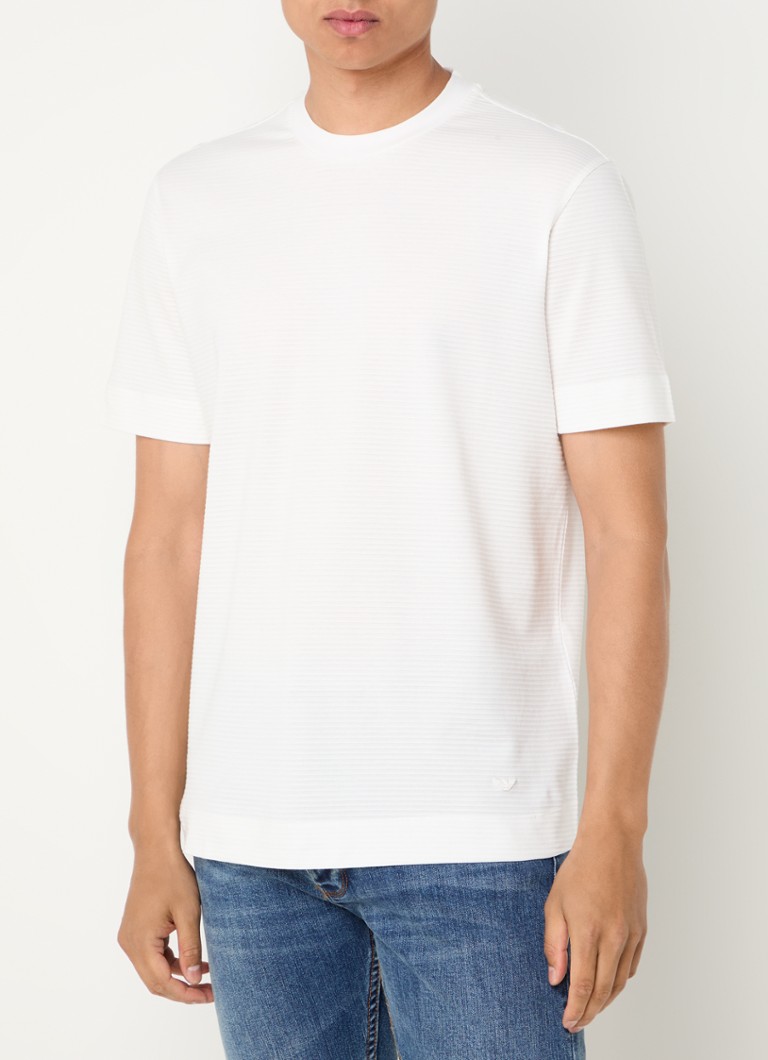 Μπλούζα με ανάγλυφη υφή Emporio Armani