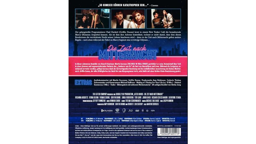 Die Zeit nach Mitternacht  (Blu-ray+DVD)